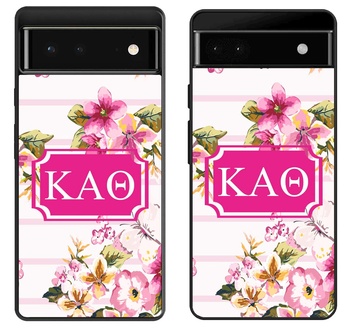 Kappa Alpha Theta Flowers Google Pixel 6 | 6A | 6 Pro Case