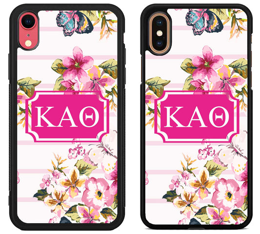 Kappa Alpha Theta Flowers iPhone X | Xs | Xr | Xs Max Case