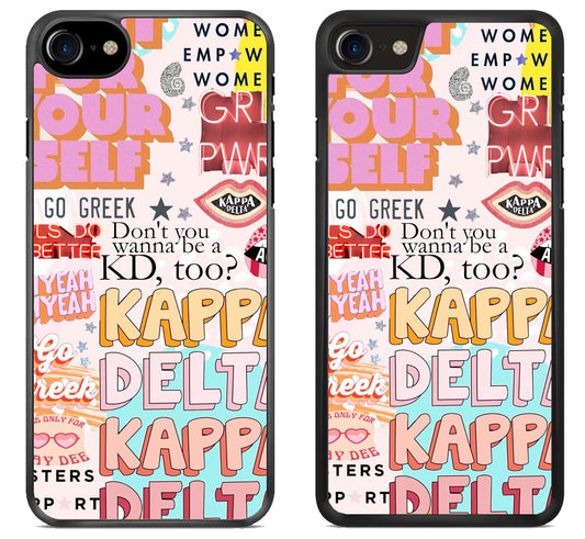 Kappa Delta Collage iPhone SE 2020 | iPhone SE 2022 Case