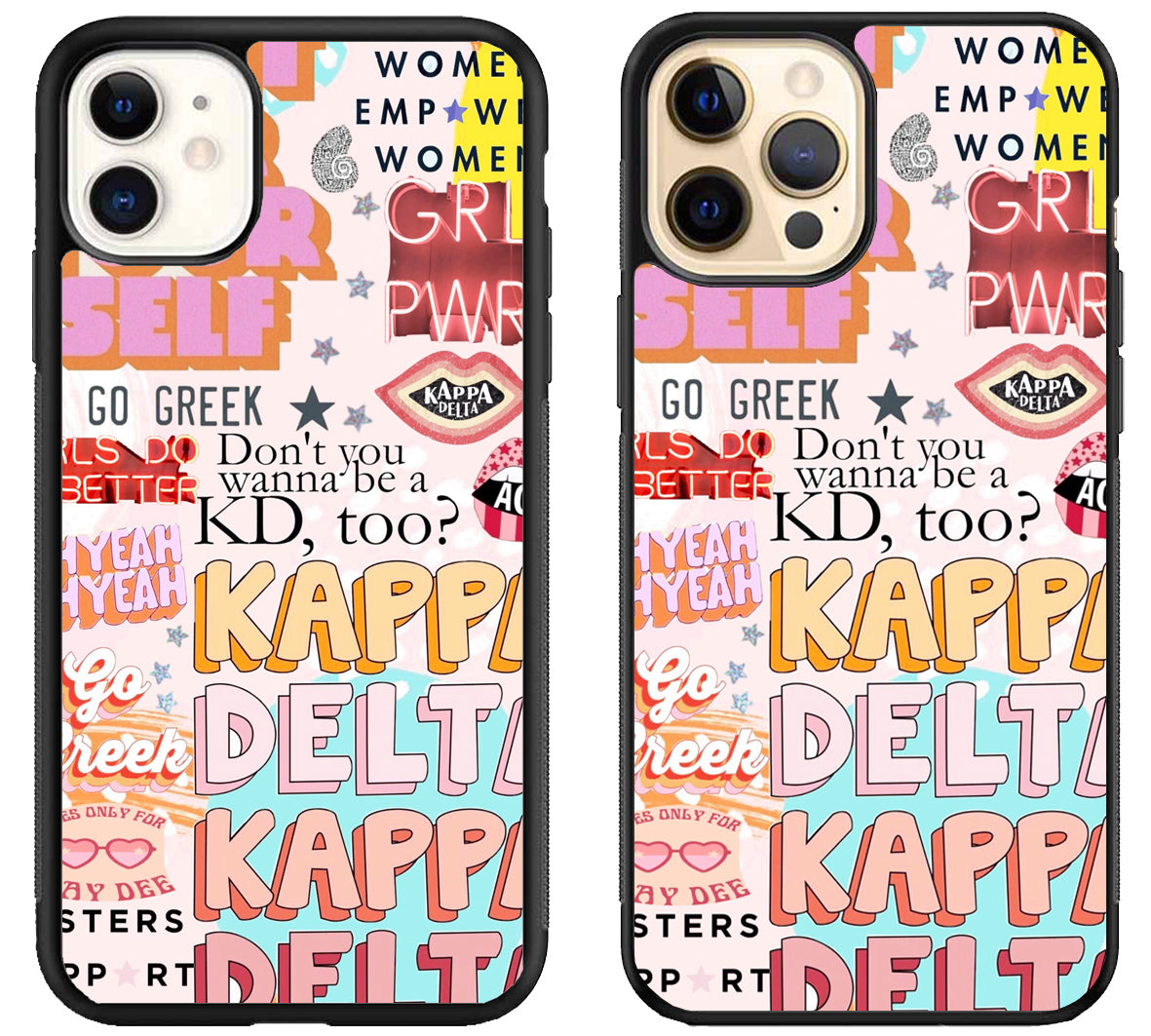 Kappa Delta Collage iPhone 12 | 12 Mini | 12 Pro | 12 Pro Max Case