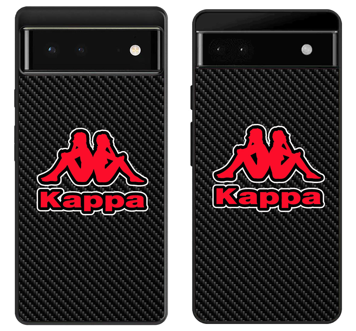 Kappa Logo Carbon Google Pixel 6 | 6A | 6 Pro Case