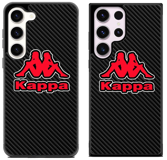 Kappa Logo Carbon Samsung Galaxy S23 | S23+ | S23 Ultra Case
