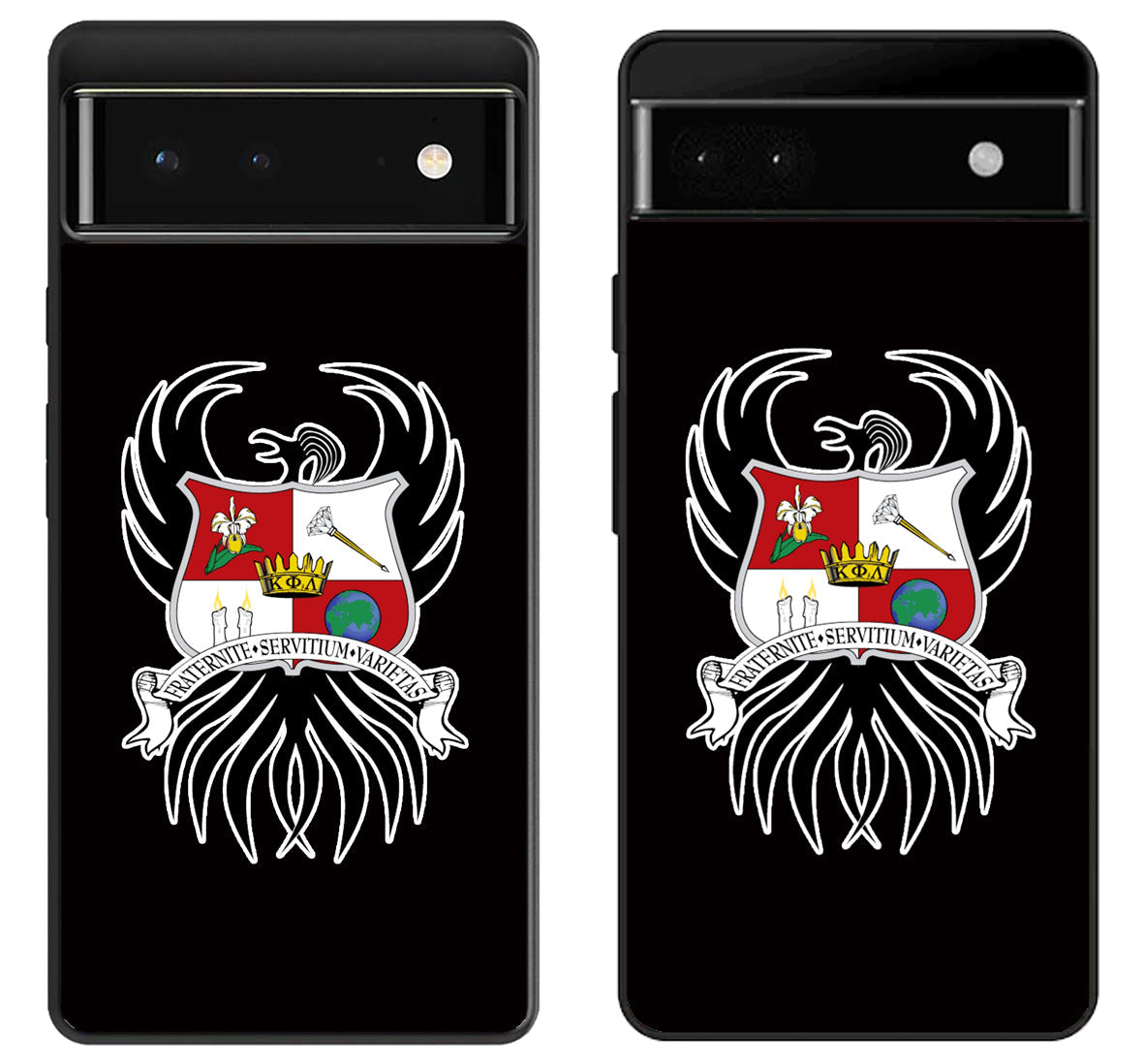 Kappa Phi Lambda Black Google Pixel 6 | 6A | 6 Pro Case