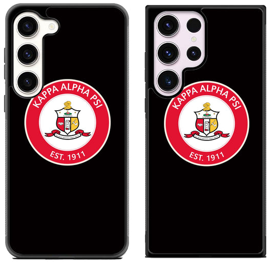 Kappa Phi Psi Black Samsung Galaxy S23 | S23+ | S23 Ultra Case