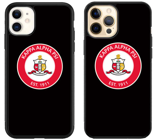 Kappa Phi Psi Black iPhone 12 | 12 Mini | 12 Pro | 12 Pro Max Case