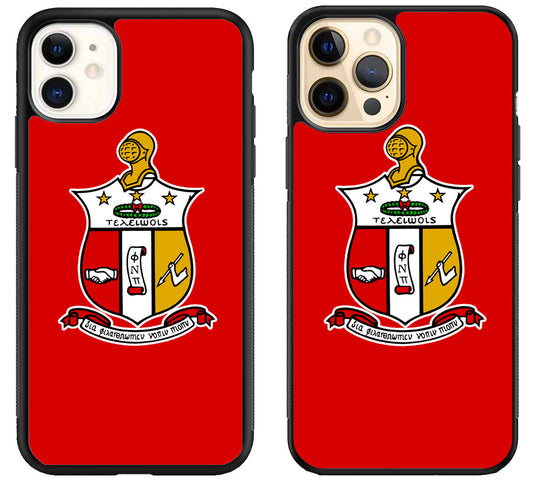 Kappa Phi Psi Red Cover iPhone 12 | 12 Mini | 12 Pro | 12 Pro Max Case