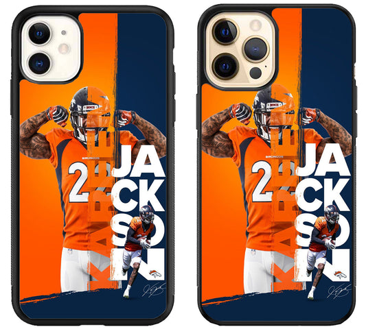 Kareem Jackson Denver Broncos iPhone 12 | 12 Mini | 12 Pro | 12 Pro Max Case