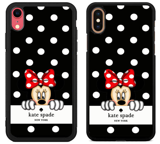 Kate Spade Black Minnie Mouse iPhone X | Xs | Xr | Xs Max Case