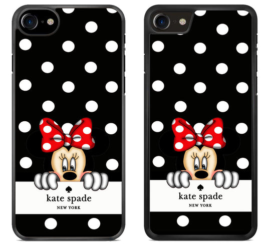 Kate Spade Black Minnie Mouse iPhone SE 2020 | iPhone SE 2022 Case