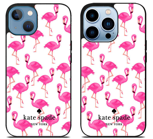 Kate Spade Flamingo iPhone 13 | 13 Mini | 13 Pro | 13 Pro Max Case