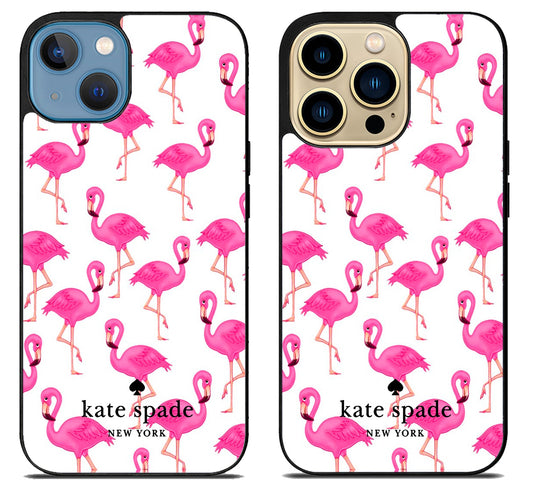 Kate Spade Flamingo iPhone 14 | 14 Plus | 14 Pro | 14 Pro Max Case