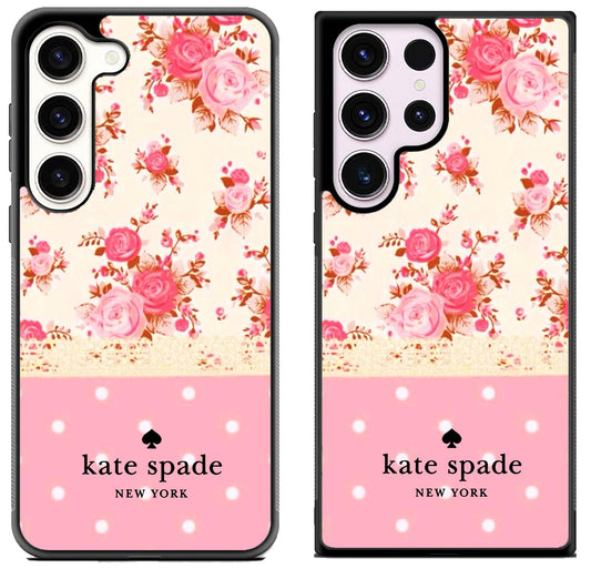 Kate Spade Flowers Polkadot Samsung Galaxy S23 | S23+ | S23 Ultra Case
