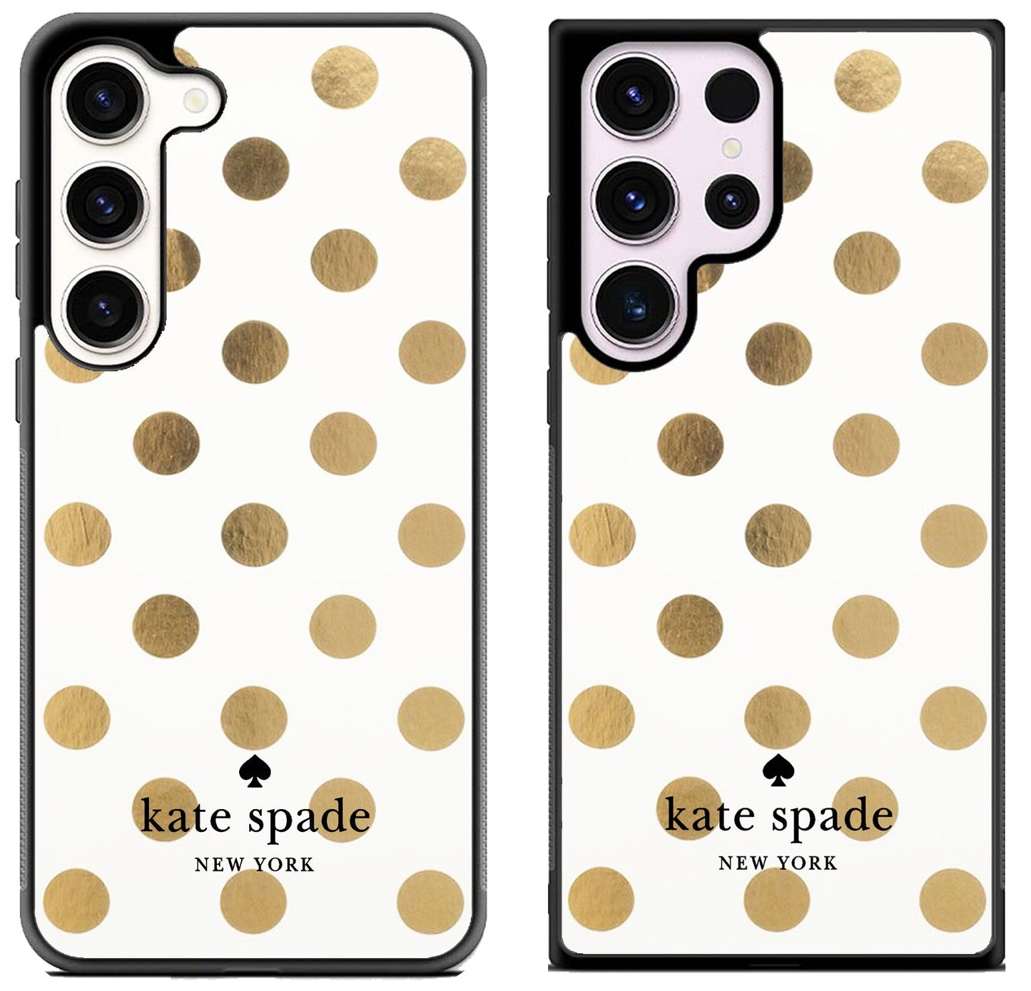 Kate Spade Gold Polkadot Samsung Galaxy S23 | S23+ | S23 Ultra Case