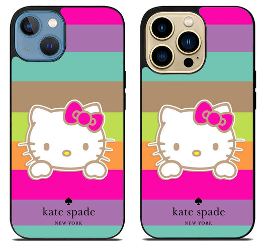 Kate Spade Hello Kitty iPhone 14 | 14 Plus | 14 Pro | 14 Pro Max Case