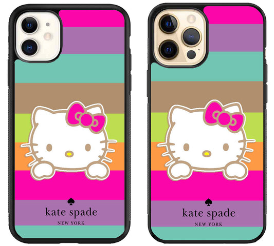 Kate Spade Hello Kitty iPhone 12 | 12 Mini | 12 Pro | 12 Pro Max Case