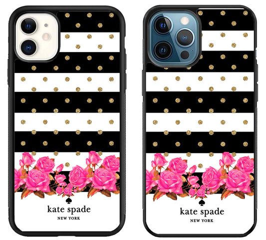 Kate Spade Inspired Beauty Striped iPhone 11 | 11 Pro | 11 Pro Max Case