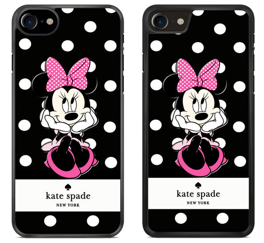 Kate Spade Minnie Mouse Black iPhone SE 2020 | iPhone SE 2022 Case