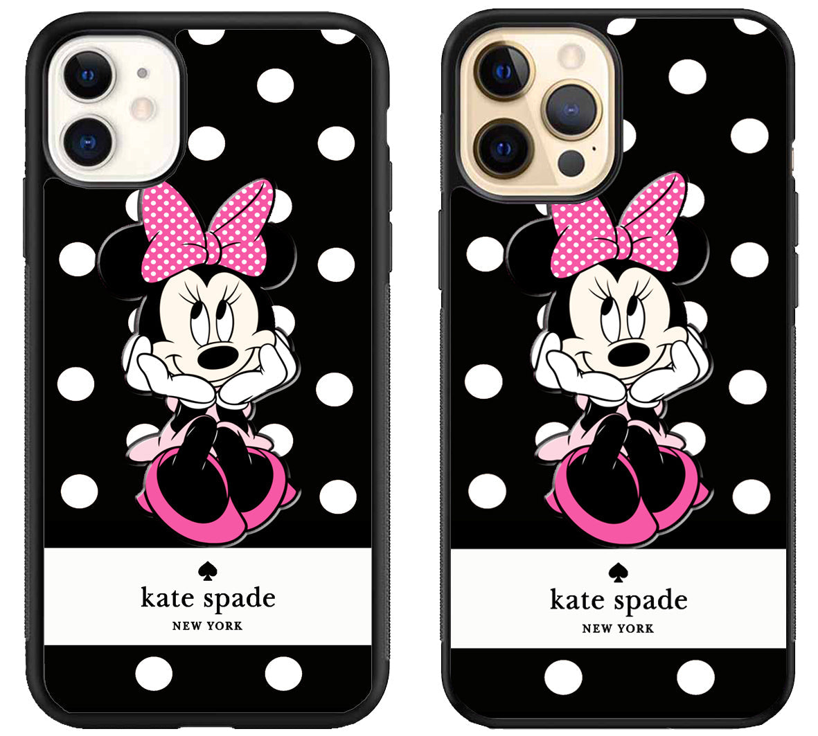 Kate Spade Minnie Mouse Cute iPhone 12 | 12 Mini | 12 Pro | 12 Pro Max Case