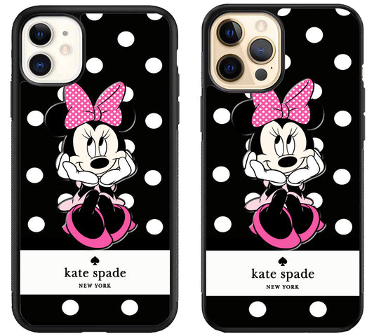 Kate Spade Minnie Mouse Cute iPhone 12 | 12 Mini | 12 Pro | 12 Pro Max Case