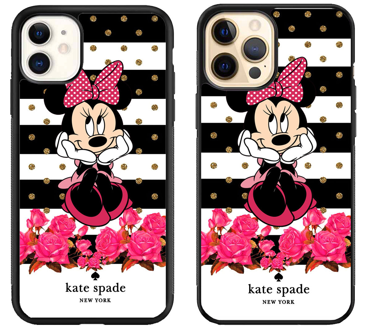 Kate Spade Minnie Mouse Stylish iPhone 12 | 12 Mini | 12 Pro | 12 Pro Max Case