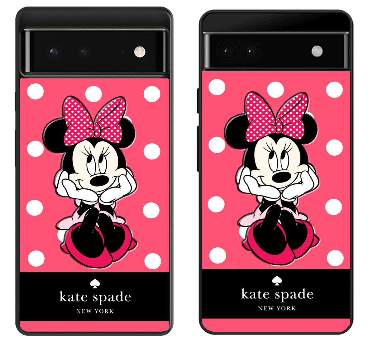 Kate Spade Pink Minnie mouse Google Pixel 6 | 6A | 6 Pro Case