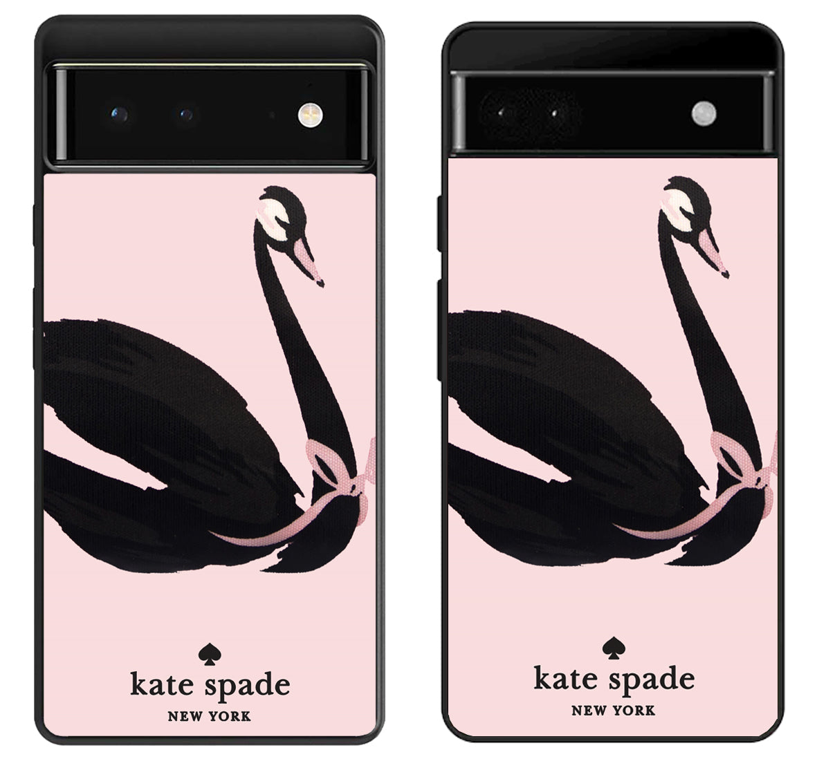 Kate Spade Pink Swan Google Pixel 6 | 6A | 6 Pro Case