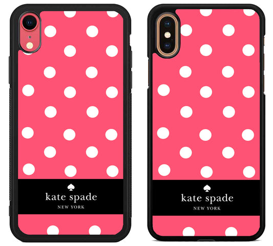 Kate Spade Polkadot Pink iPhone X | Xs | Xr | Xs Max Case