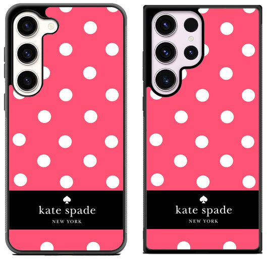 Kate Spade Polkadot Pink Samsung Galaxy S23 | S23+ | S23 Ultra Case