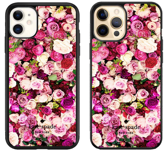 Kate Spade Rose Inspired iPhone 12 | 12 Mini | 12 Pro | 12 Pro Max Case