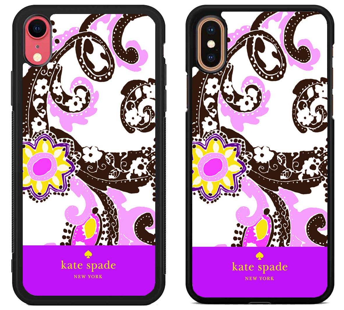 Kate Spade Rose Purple iPhone X | Xs | Xr | Xs Max Case