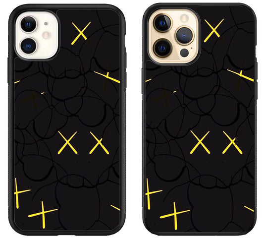 Kaws Black iPhone 12 | 12 Mini | 12 Pro | 12 Pro Max Case