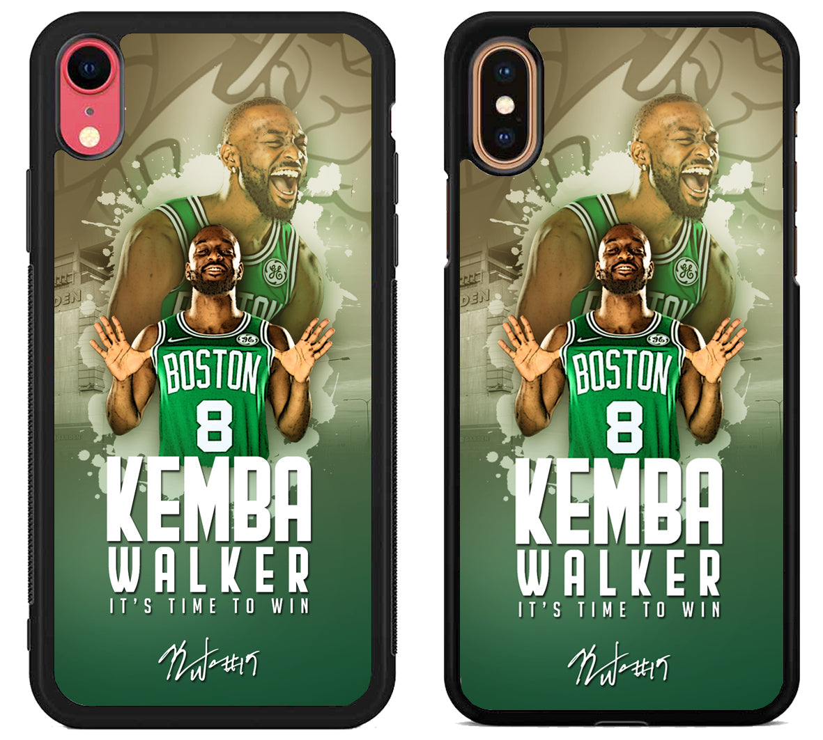 Kemba Walker Boston Celtics Wallpaper iPhone X | Xs | Xr | Xs Max Case