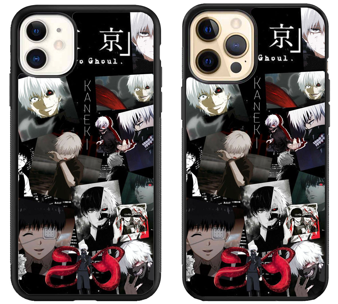 Ken Kaneki Tokyo Ghoul Collage iPhone 12 | 12 Mini | 12 Pro | 12 Pro Max Case