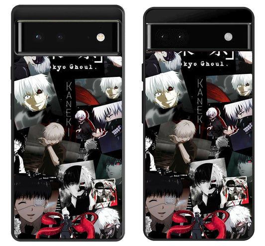 Ken Kaneki Tokyo Ghoul Collage Google Pixel 6 | 6A | 6 Pro Case