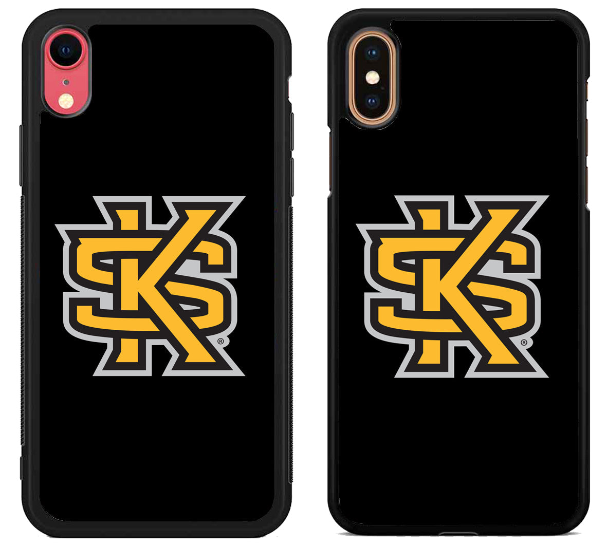 Kennesaw State Owls Black iPhone X | Xs | Xr | Xs Max Case
