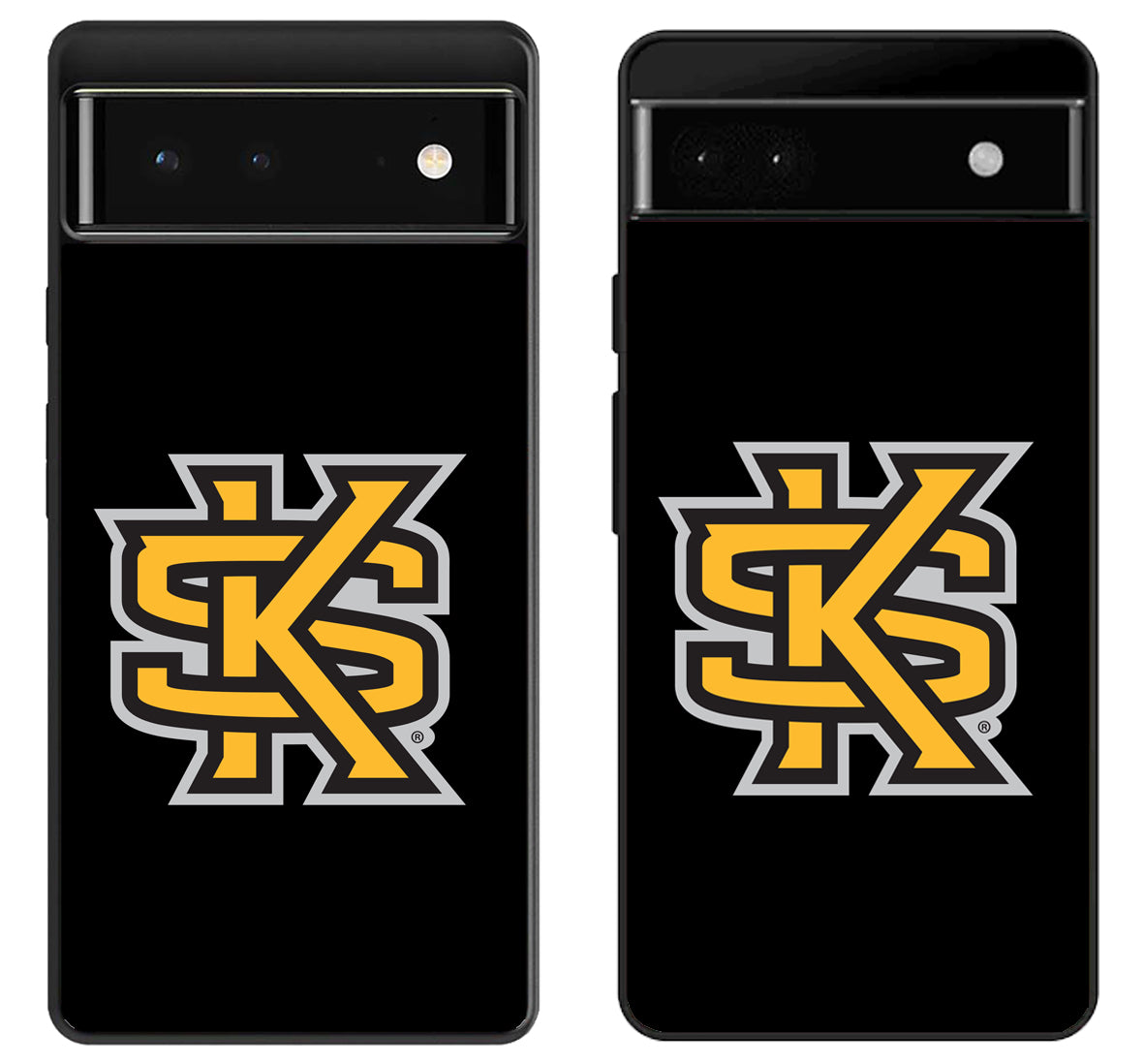 Kennesaw State Owls Black Google Pixel 6 | 6A | 6 Pro Case