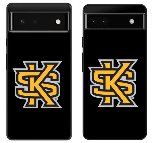 Kennesaw State Owls Black Google Pixel 6 | 6A | 6 Pro Case