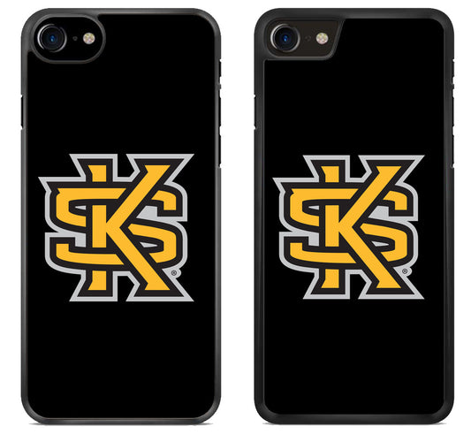 Kennesaw State Owls Black iPhone SE 2020 | iPhone SE 2022 Case