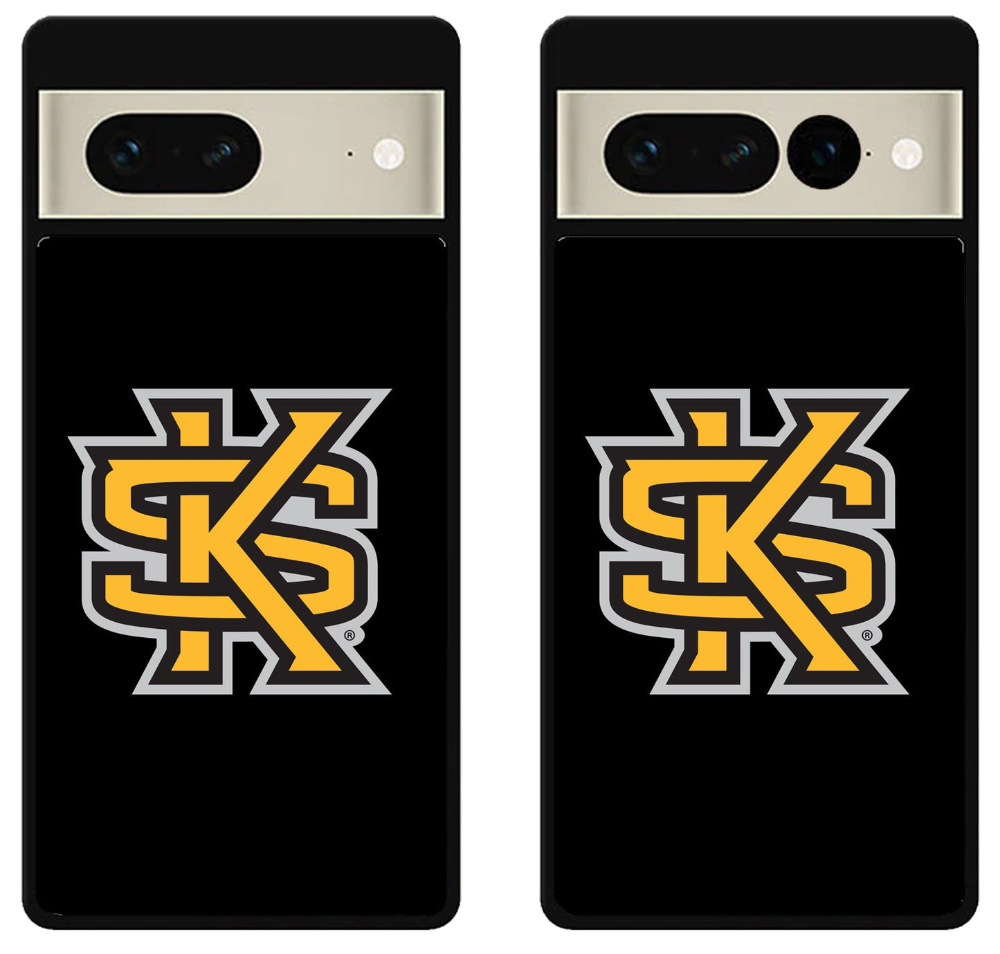 Kennesaw State Owls Black Google Pixel 7 | 7 Pro Case