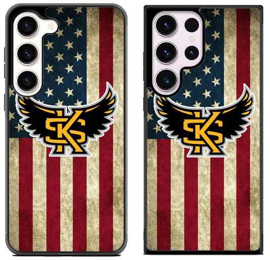 Kennesaw State Owls Flag Samsung Galaxy S23 | S23+ | S23 Ultra Case