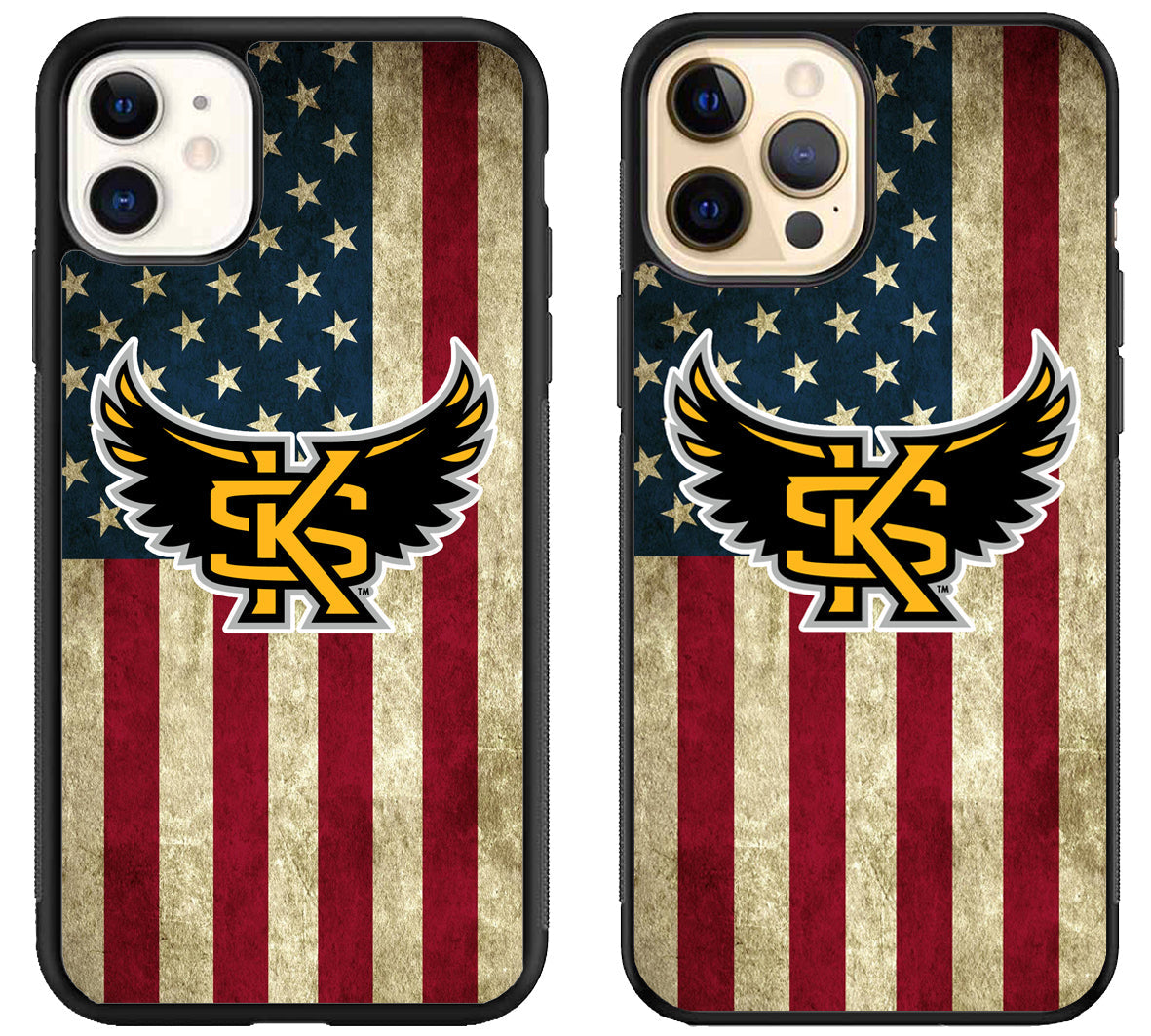 Kennesaw State Owls Flag iPhone 12 | 12 Mini | 12 Pro | 12 Pro Max Case