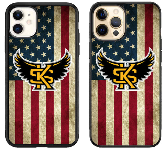 Kennesaw State Owls Flag iPhone 12 | 12 Mini | 12 Pro | 12 Pro Max Case