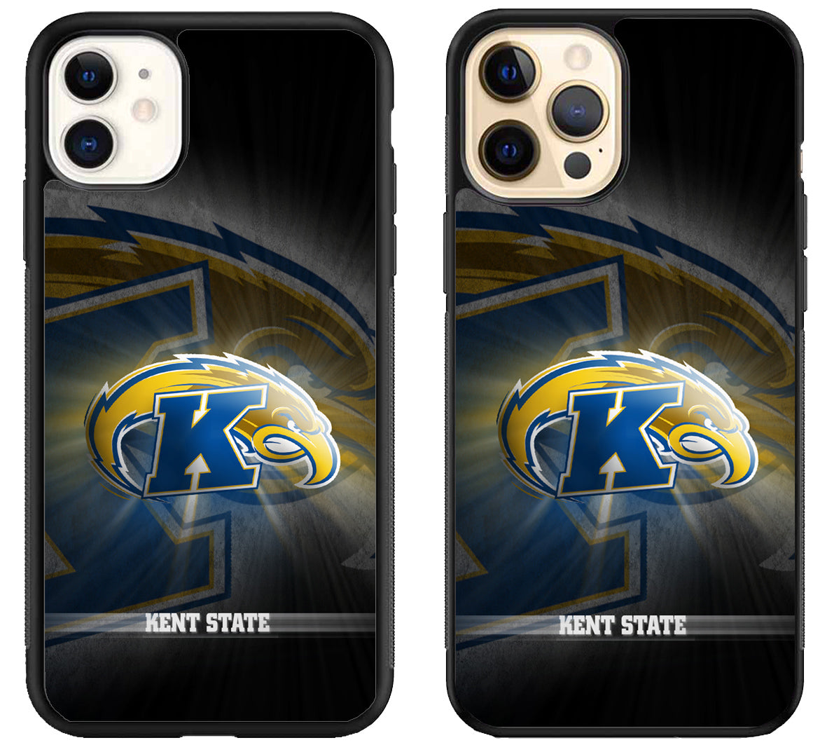 Kent State Golden Flashes Background iPhone 12 | 12 Mini | 12 Pro | 12 Pro Max Case