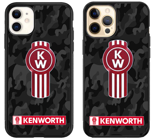 Kenworth Black Camo iPhone 12 | 12 Mini | 12 Pro | 12 Pro Max Case