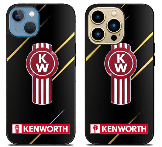 Kenworth Black Metallic iPhone 14 | 14 Plus | 14 Pro | 14 Pro Max Case