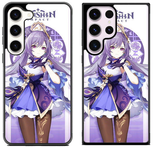Keqing Genshin Impact Cover Samsung Galaxy S23 | S23+ | S23 Ultra Case