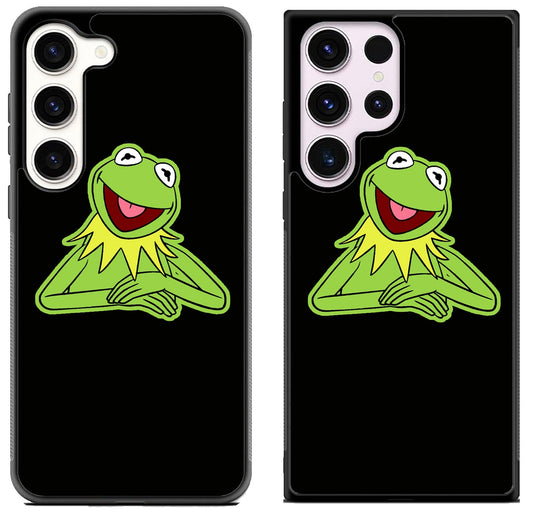 Kermit The Frog Black Samsung Galaxy S23 | S23+ | S23 Ultra Case