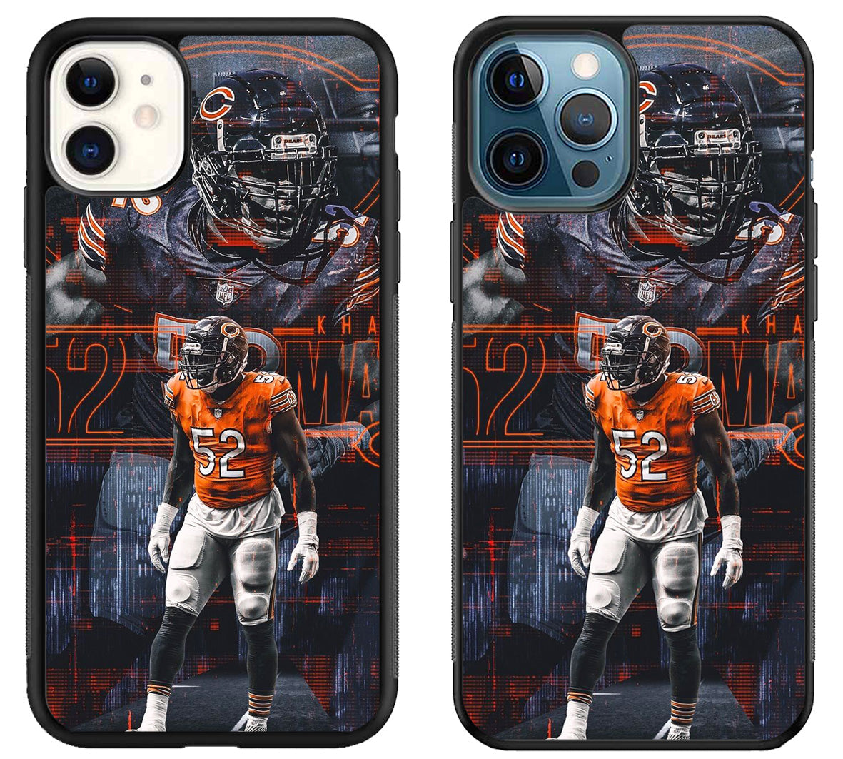 Khalil Mack Chicago Bears Background iPhone 11 | 11 Pro | 11 Pro Max Case