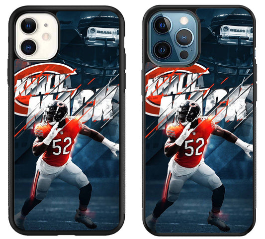 Khalil Mack Chicago Bears iPhone 11 | 11 Pro | 11 Pro Max Case