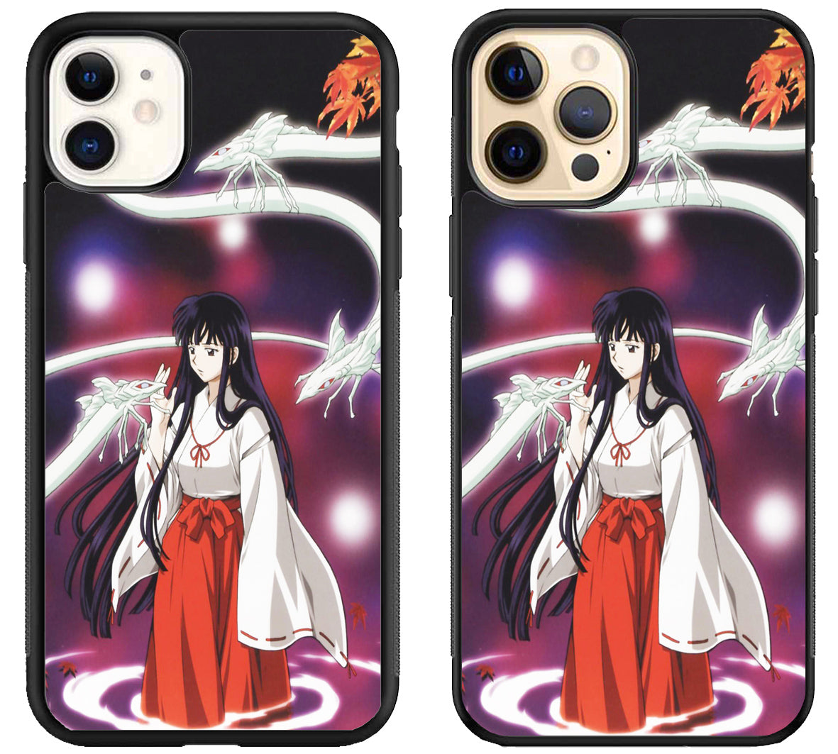 Kikyo Inuyasha Anime iPhone 12 | 12 Mini | 12 Pro | 12 Pro Max Case